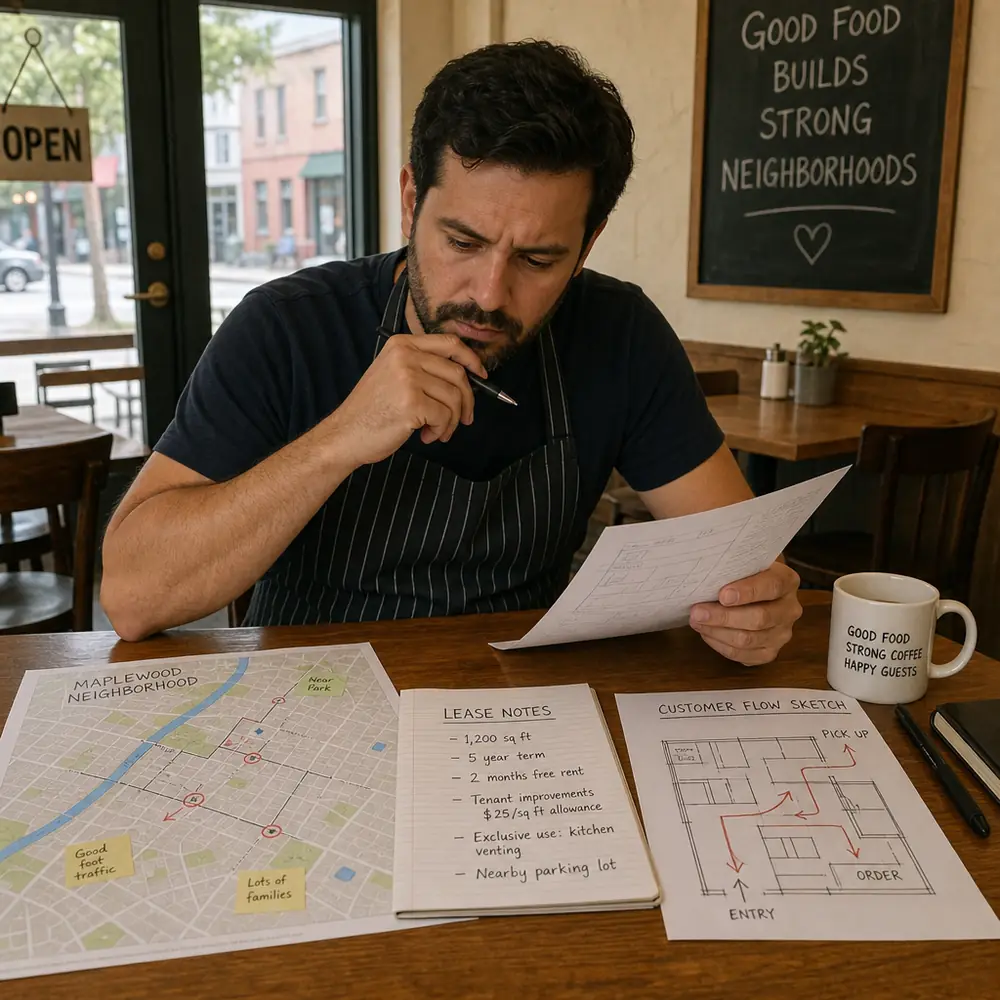 Best restaurant locations, framework for comparing profitable sites
