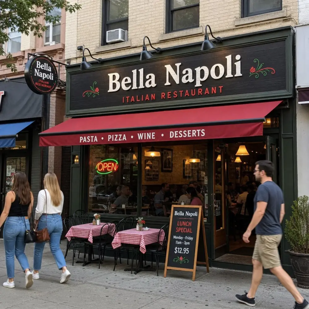 Best restaurant locations, accessibility and competition analysis