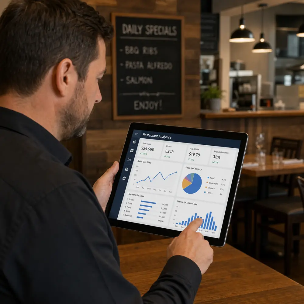 Effective restaurant analytics dashboard for profitability decisions