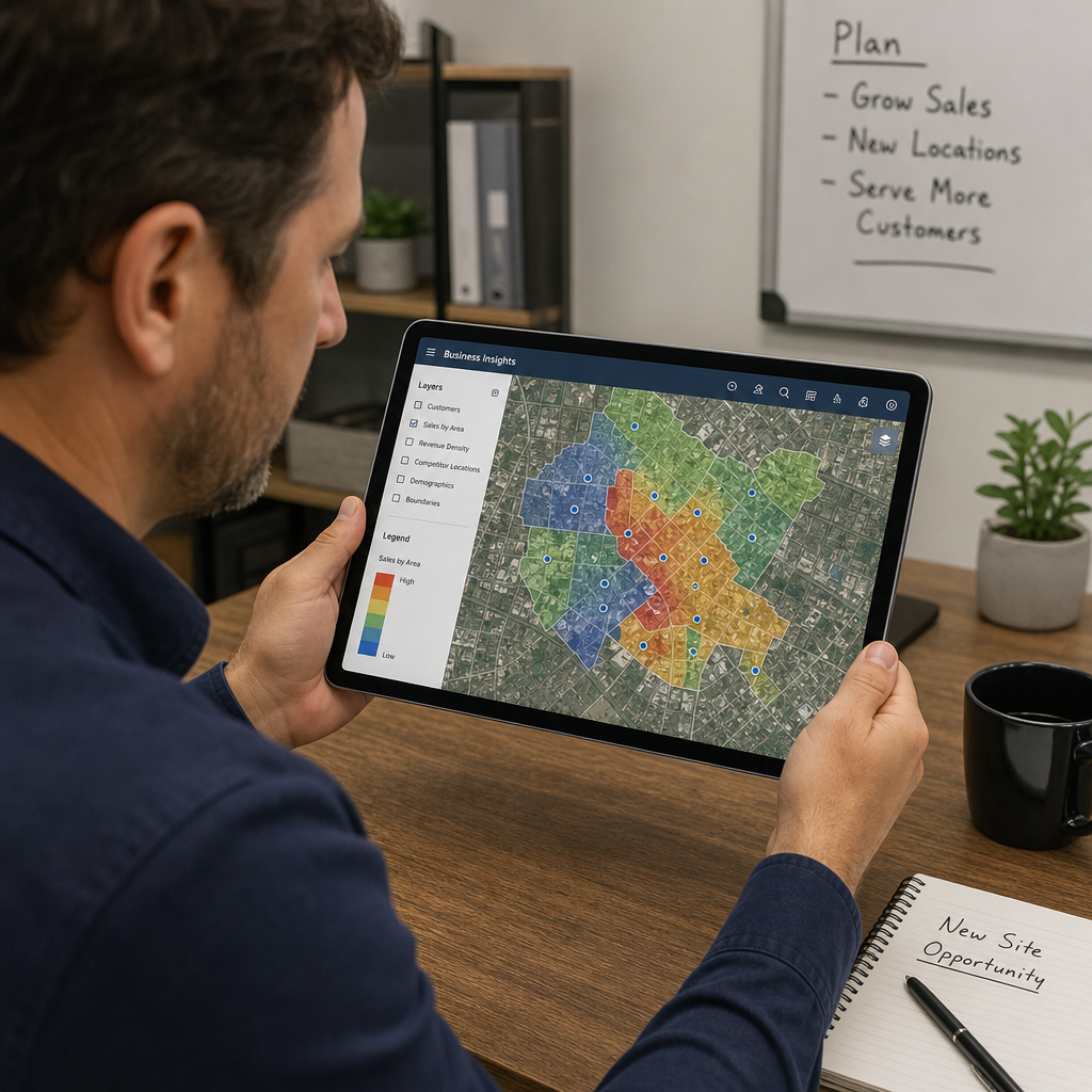 RestaurantSiteFinder cloud spatial analytics dashboard as a Buxton alternative