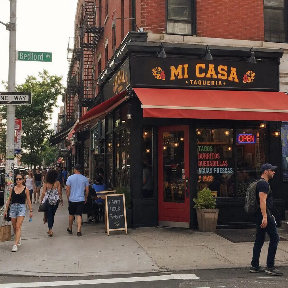 Neighborhood foot traffic and restaurant site evaluation for long-term demand