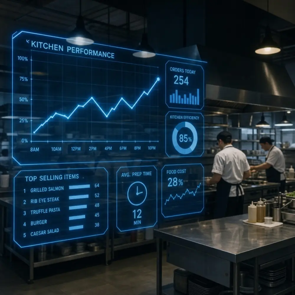 Predictive analytics and forecasting for food service operations