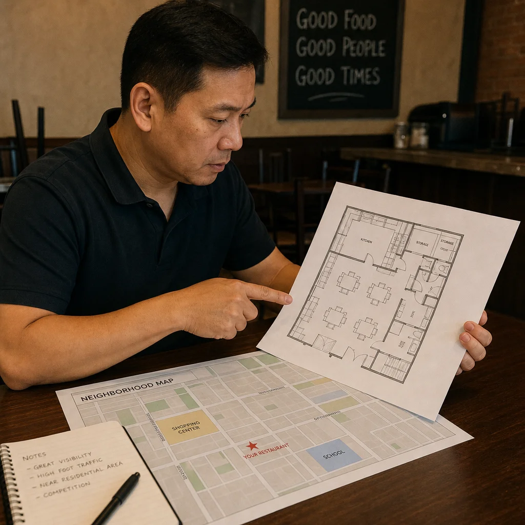 Essential tips for starting a restaurant, planning, location, menu, team, and marketing