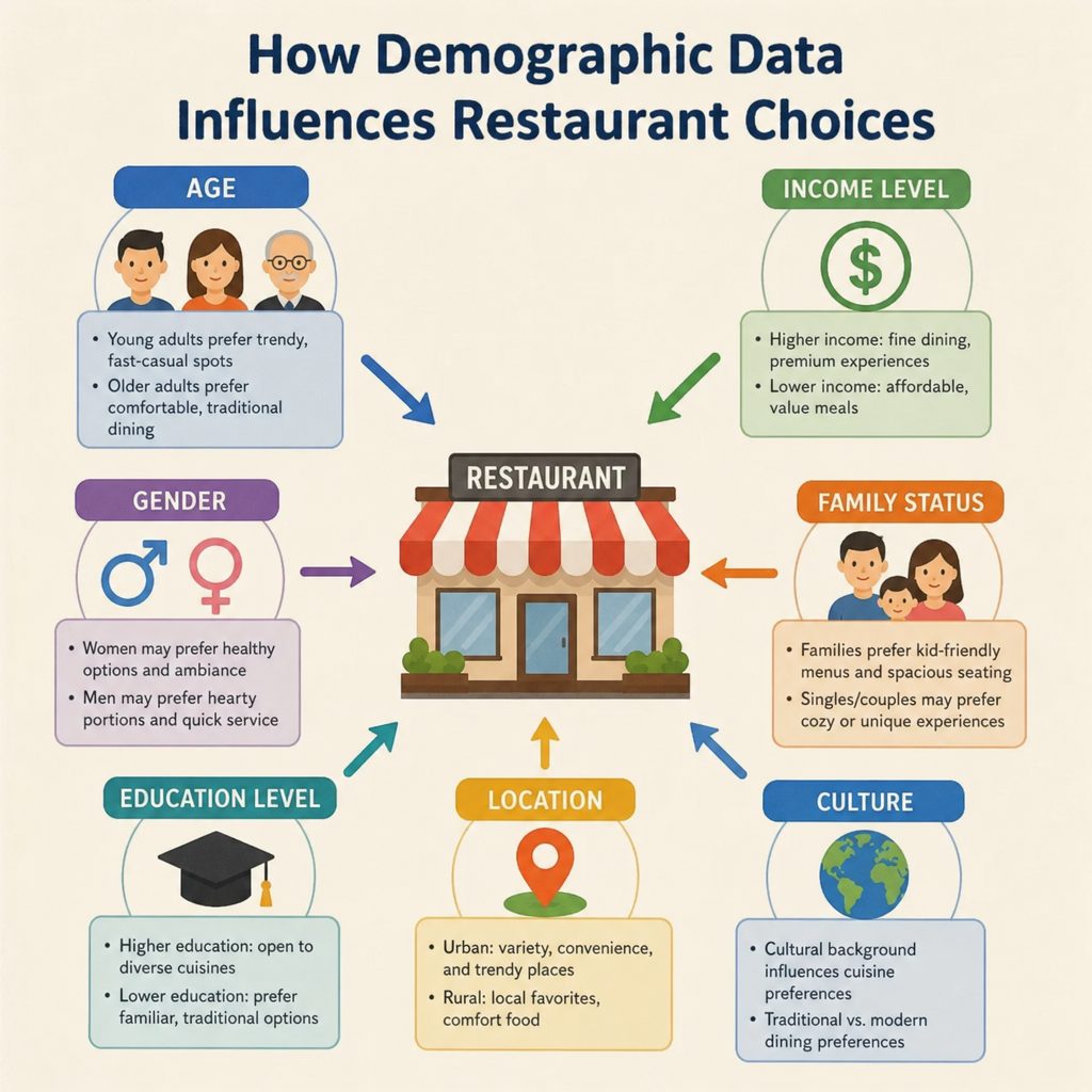 How restaurant location demographics impact concept fit and restaurant success