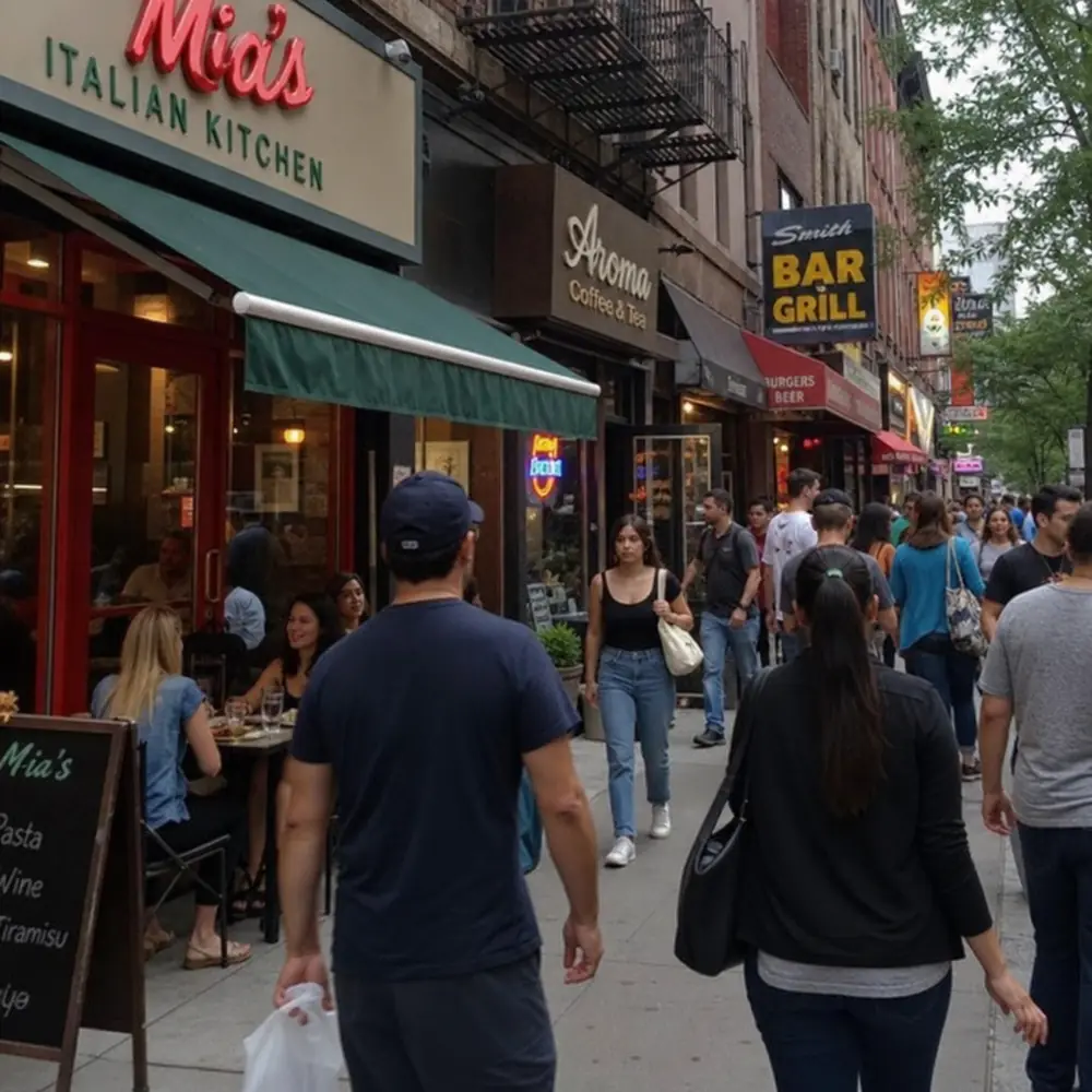 How to choose a restaurant location based on foot traffic, concept and customer fit