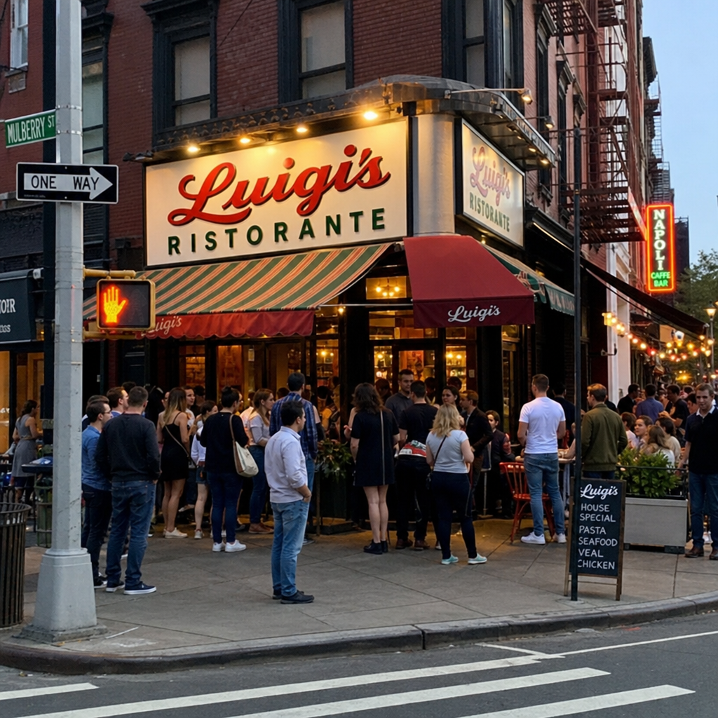Restaurant location analysis showing trade area demographics, competitor mapping, and site selection factors