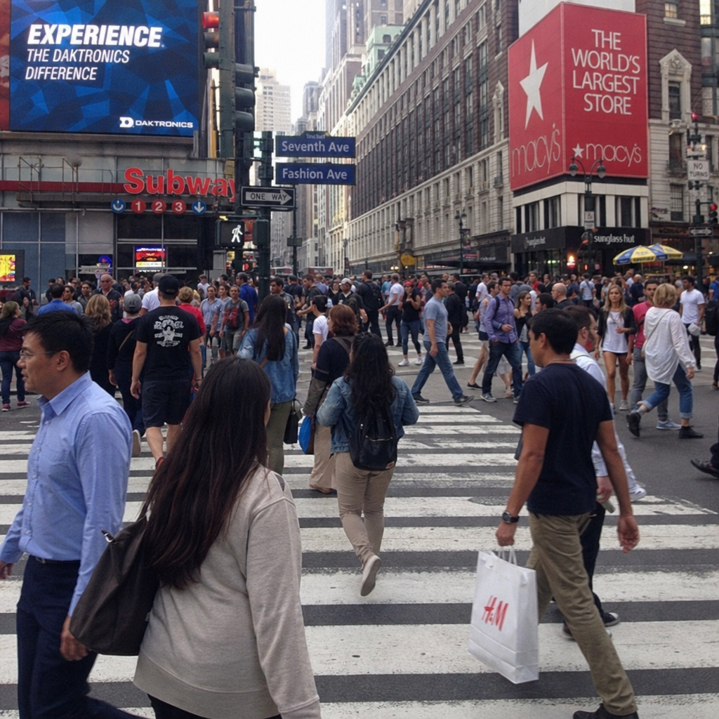 Foot traffic and parking analysis for restaurant location selection at a prospective site