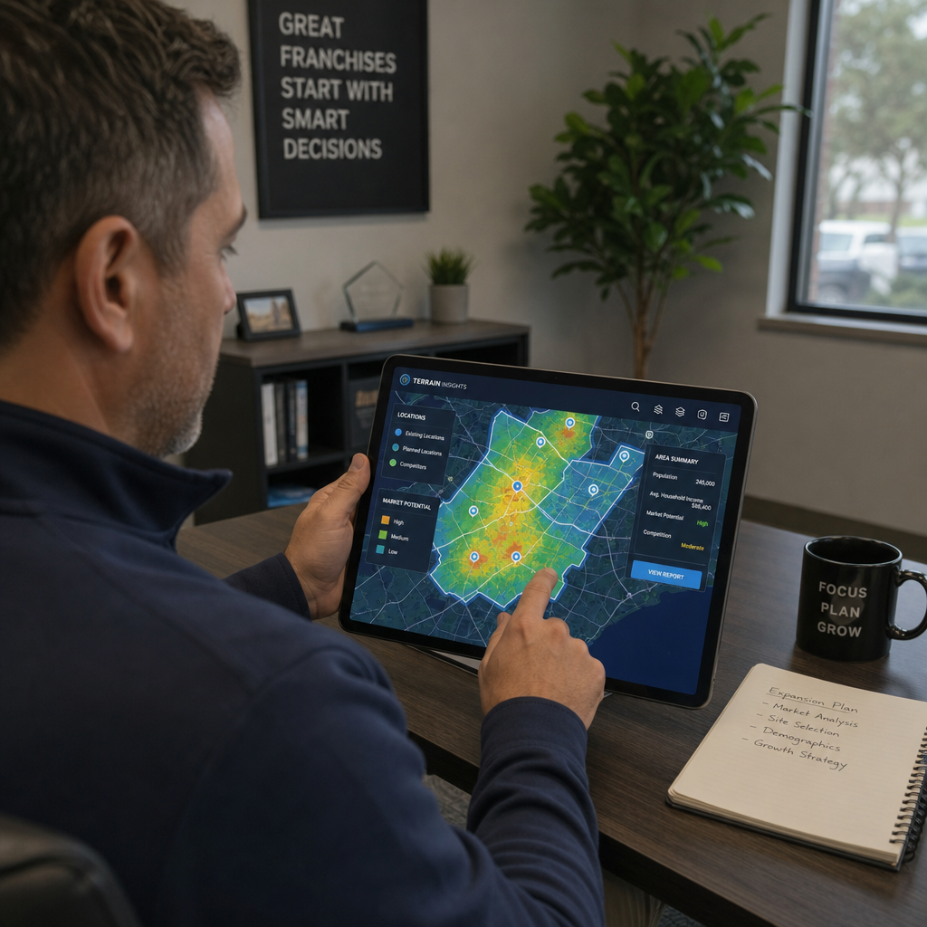 Franchise owners replacing spreadsheets with AI-driven restaurant location intelligence in 2026