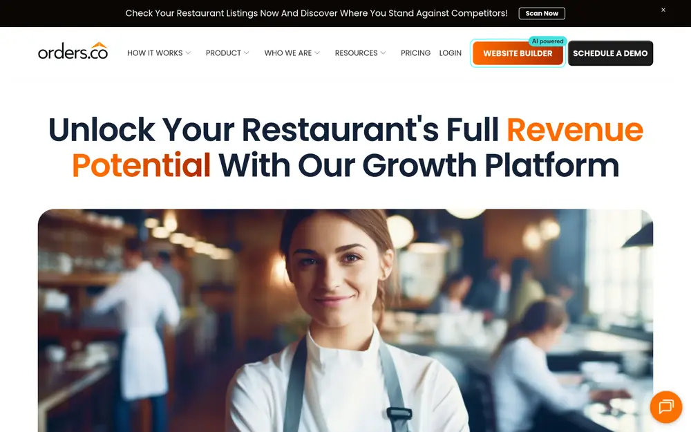 Restaurant POS multi-channel ordering, Square ecosystem