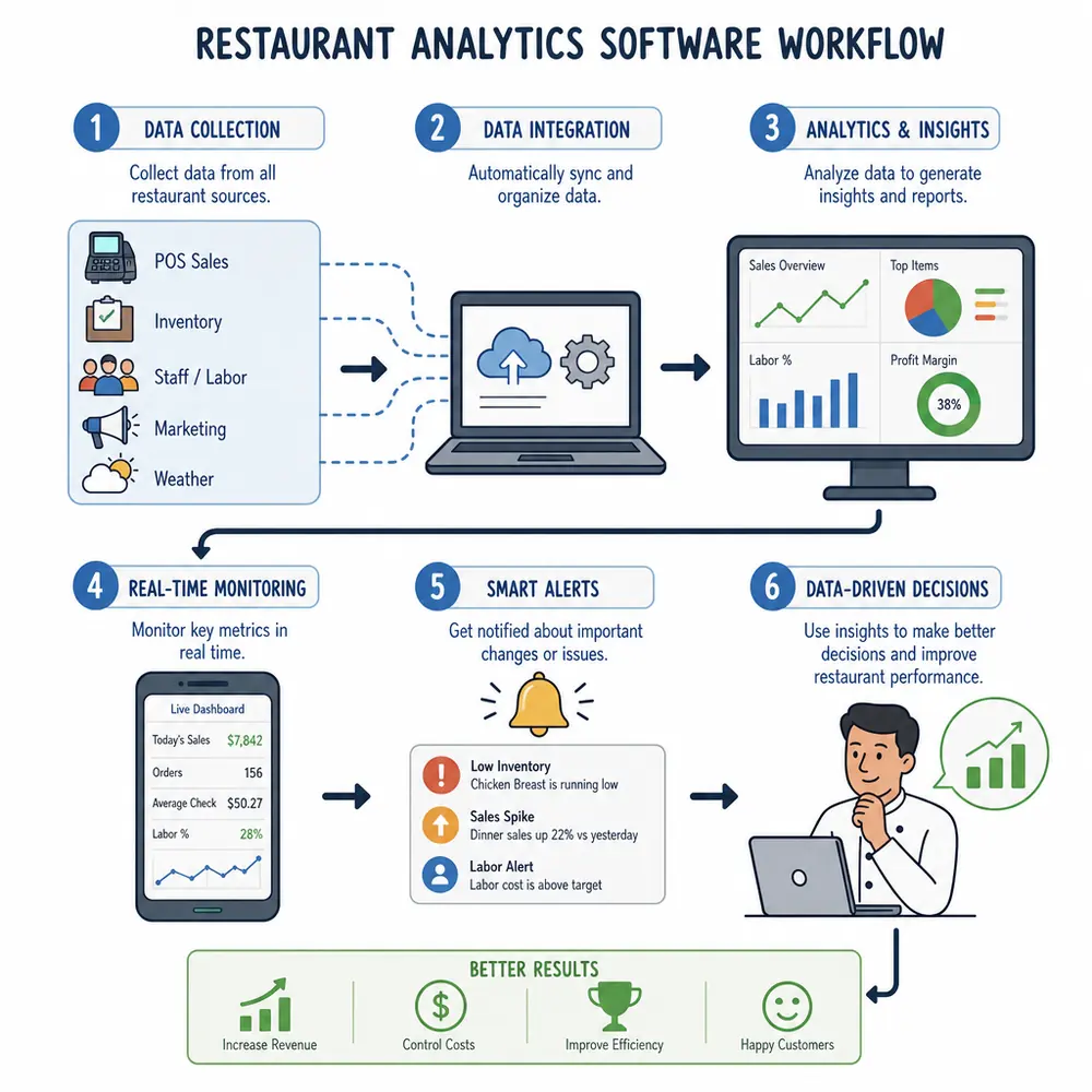Top restaurant data analytics tools for operations and profitability
