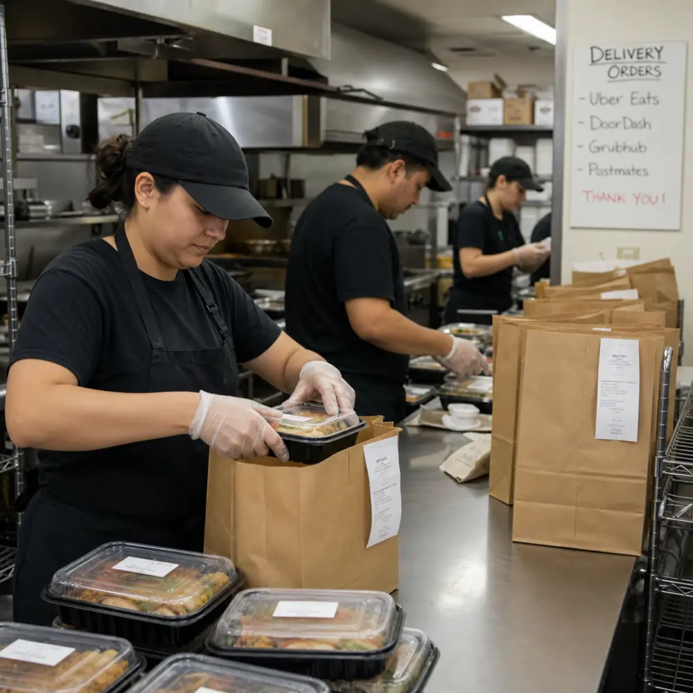 What is a ghost kitchen, delivery-only commercial kitchen and virtual restaurant model