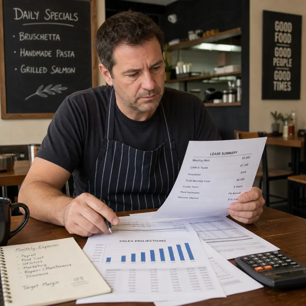 What percentage of sales should rent be for a restaurant, occupancy cost breakdown